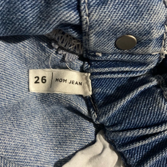 PACSUN 🎉HP🎉 Women’s Paperbag High Waisted Mom Jean Cotton Size 26 - Picture 6 of 9